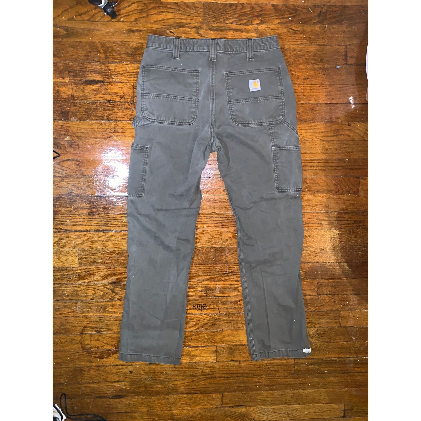 Carhartt Carhartt B324 Carpenter Pants 32x32 Distressed Workwear Size US 32 / EU 48 - 9 Thumbnail