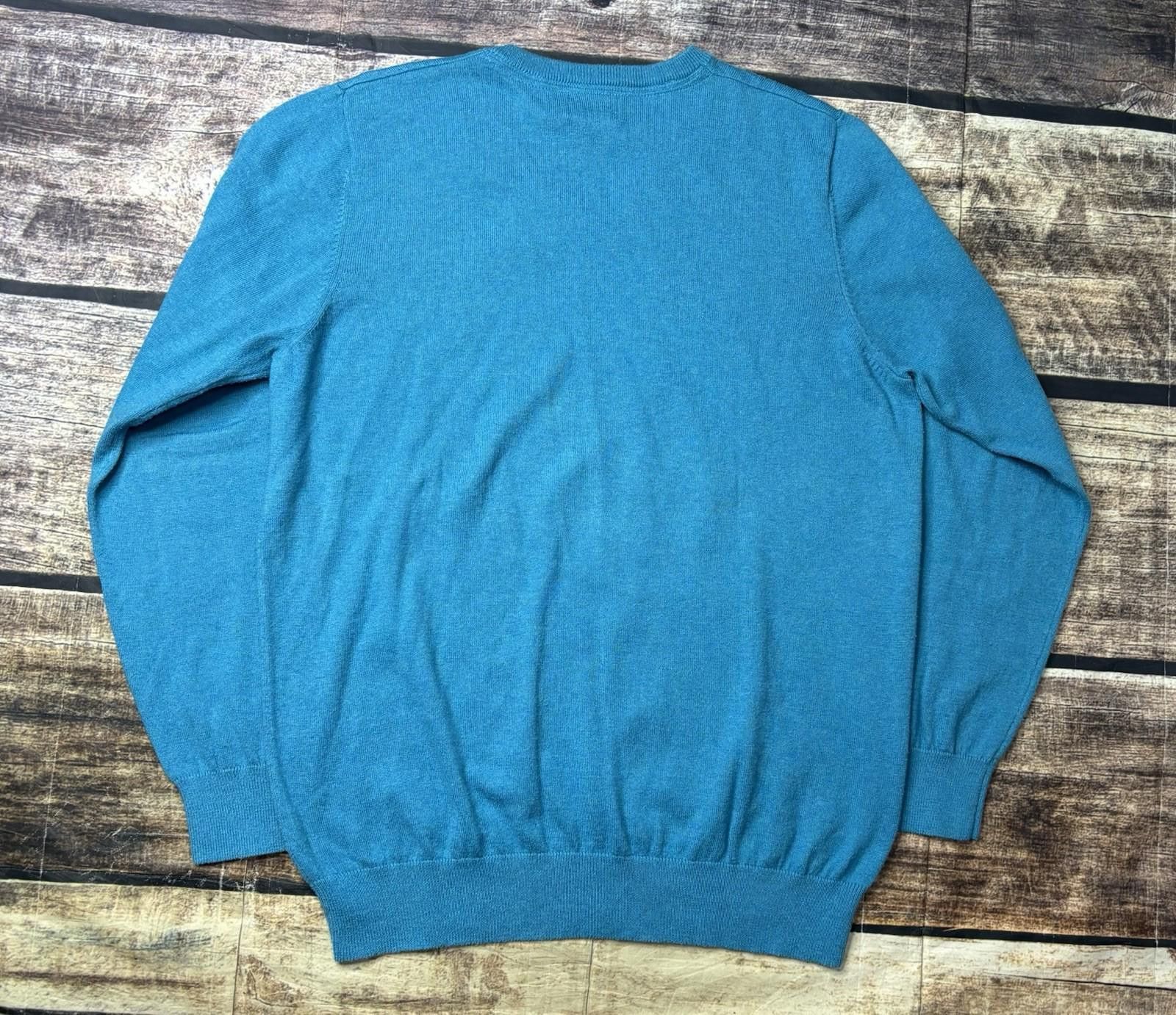 L.L. Bean LL Bean Sweater Mens Large Cashmere Blend Wicked Soft V-Neck Size US L / EU 52-54 / 3 - 3 Thumbnail