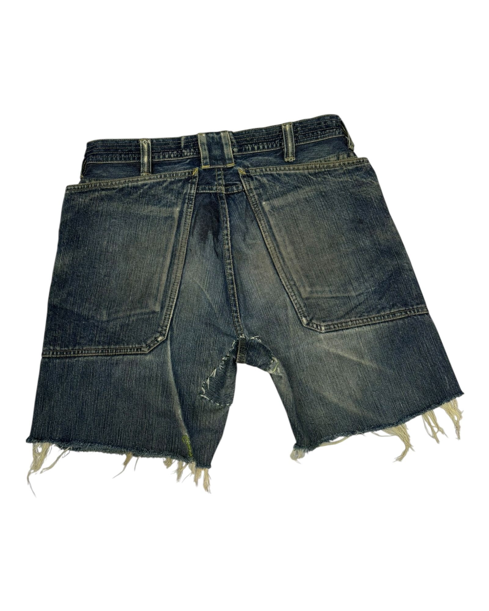 Sassafras Vintage Sassafras Gardener Destroy Jeans Short Size US 32 / EU 48 - 4 Thumbnail