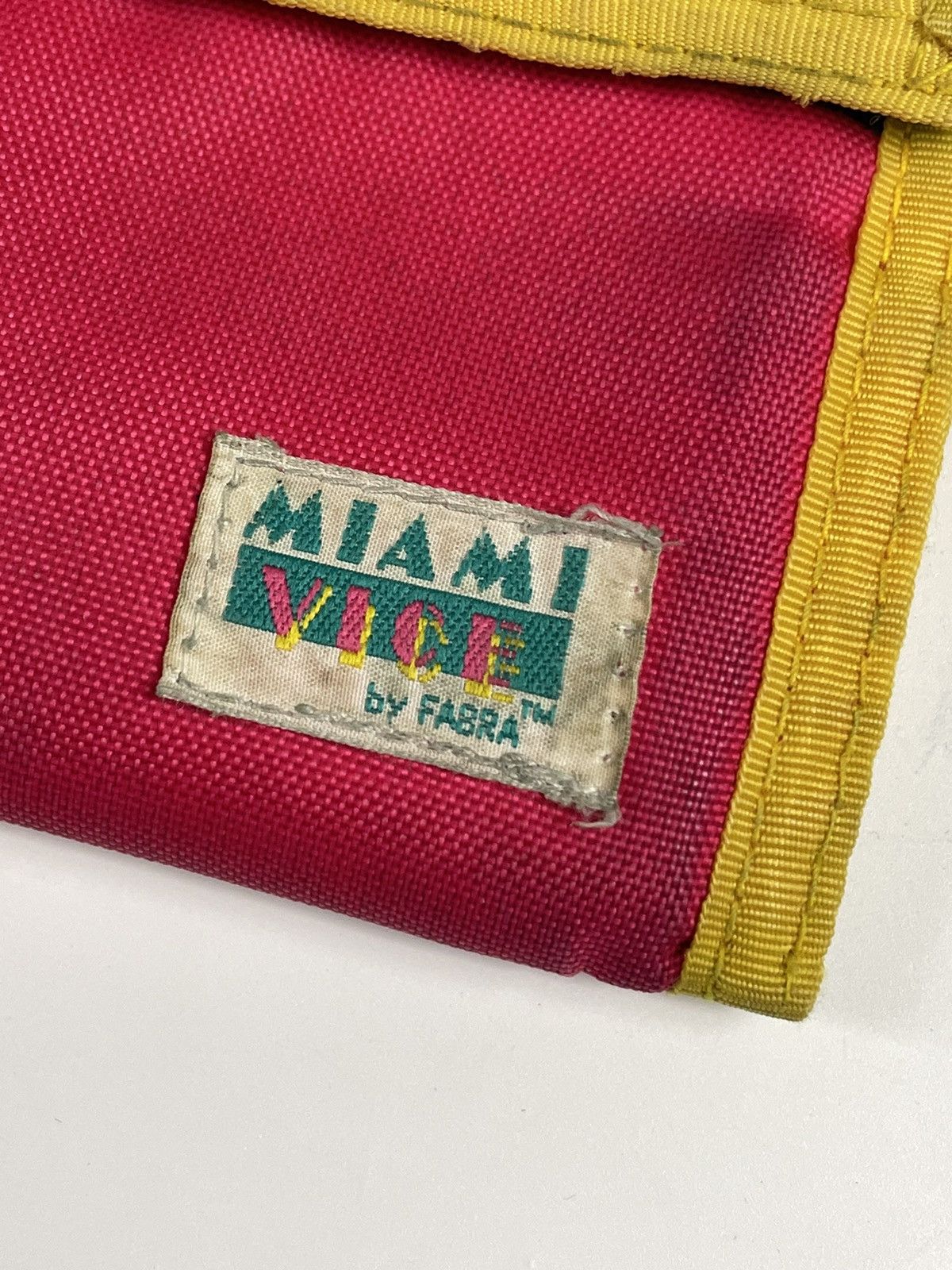 Vintage 1984 80s Miami Vice Ferba Wallet yellow very rare vintage Size ONE SIZE - 2 Thumbnail