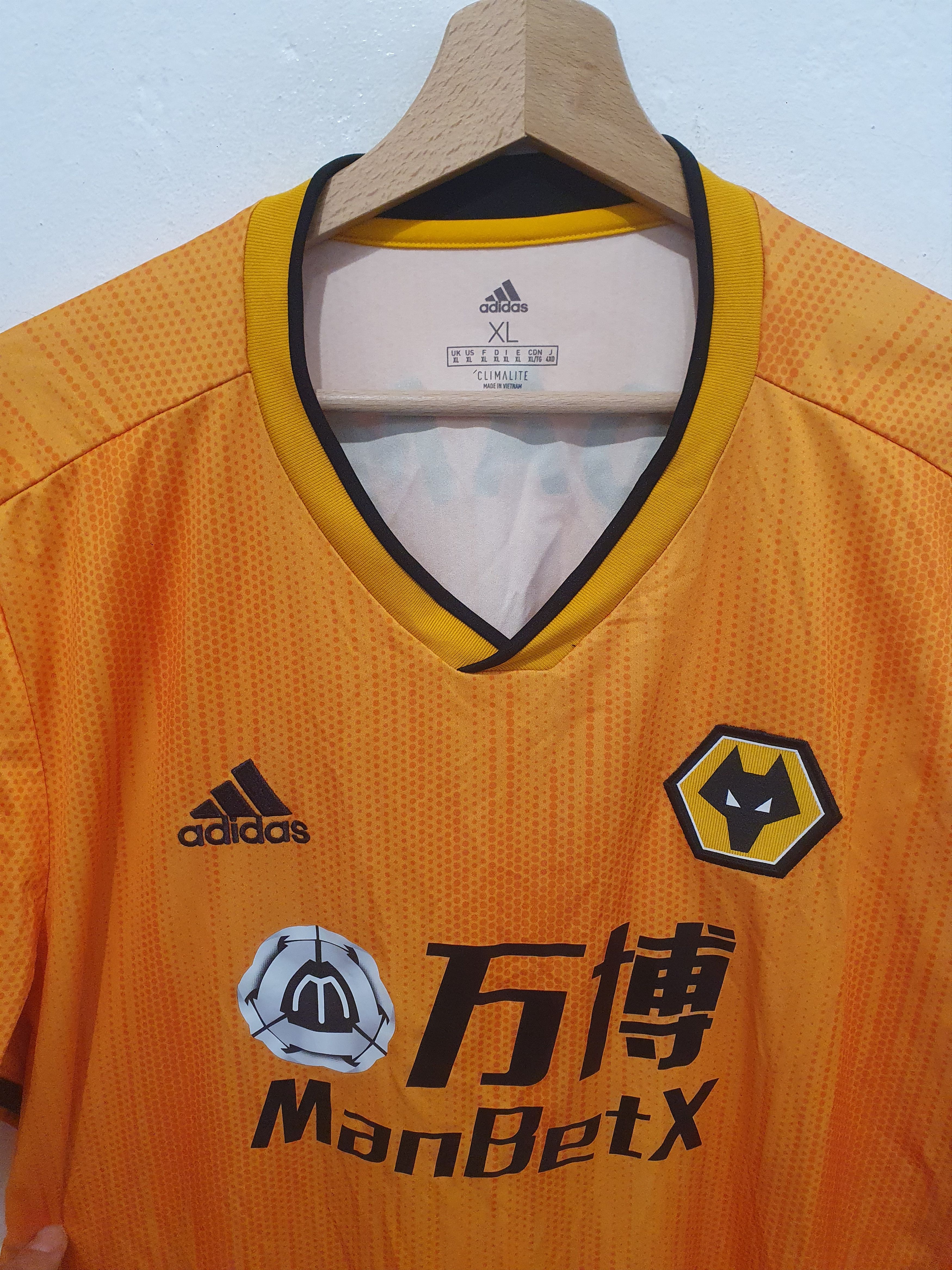 ADAMA TRAORE ADIDAS WOLVERHAMPTON WANDERERS SIZE XL