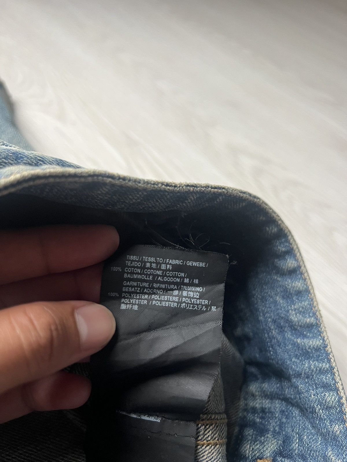 Saint Laurent Paris SS16 Saint Laurent by Hedi Slimane Denim Vest Size US XS / EU 42 / 0 - 10 Thumbnail