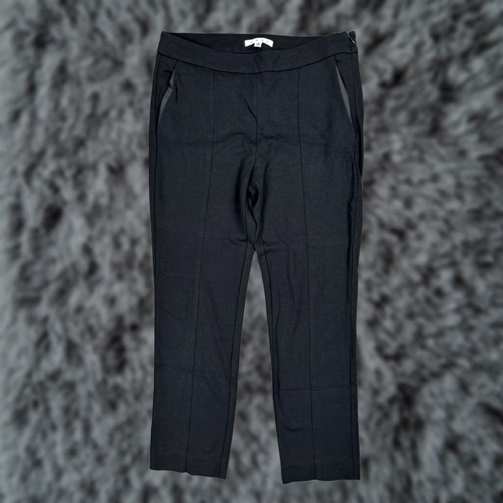 Vintage Cabi Audrey Front Seam Tapered Skinny Trouser Pants - 8 Black Dress Pants Women 8 Regular Size 30" / US 8 / IT 44 - 1 Thumbnail
