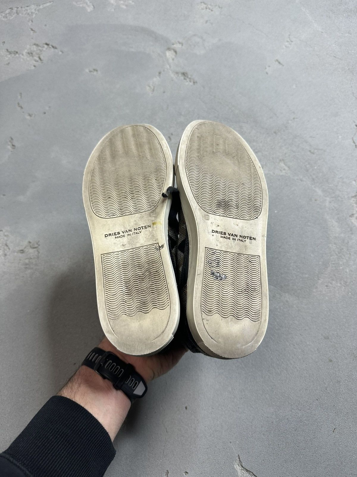 Dries Van Noten Dries Van Noten Canvas Printed Sneakers Size US 5.5 / EU 38 - 5 Thumbnail