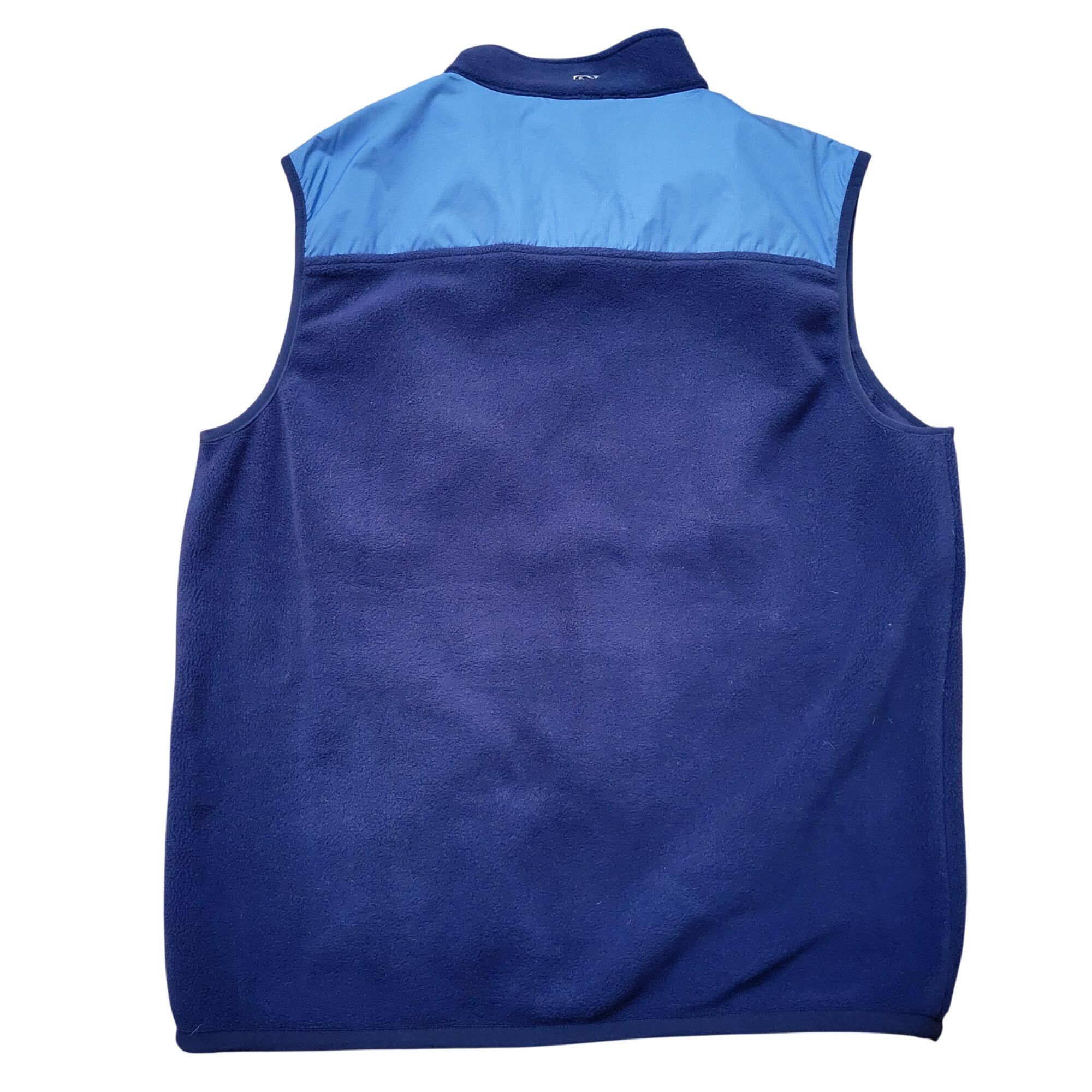 Vineyard Vines Vineyard Vines Fleece SHEP Vest Blue L Full Zip Sleeveless W Size US L / EU 52-54 / 3 - 5 Thumbnail