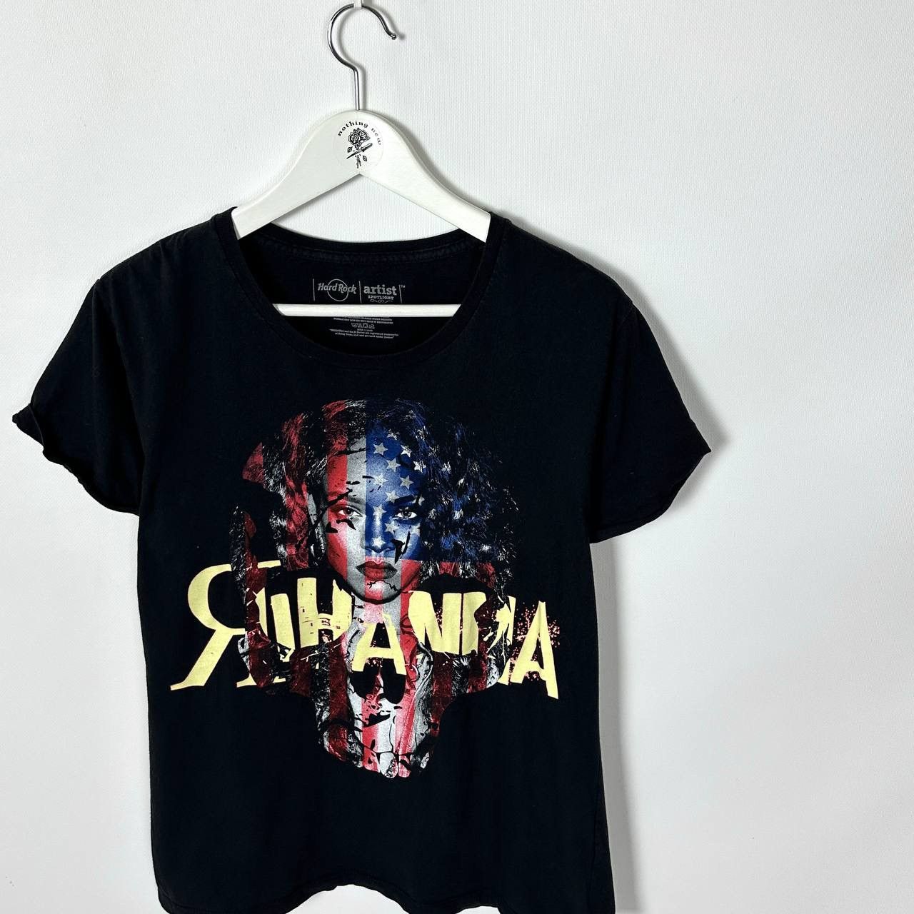 Hard Rock Cafe Vintage 00s Rihanna Hard Rock Cafe artist black m tee Music Size US M / EU 48-50 / 2 - 3 Thumbnail