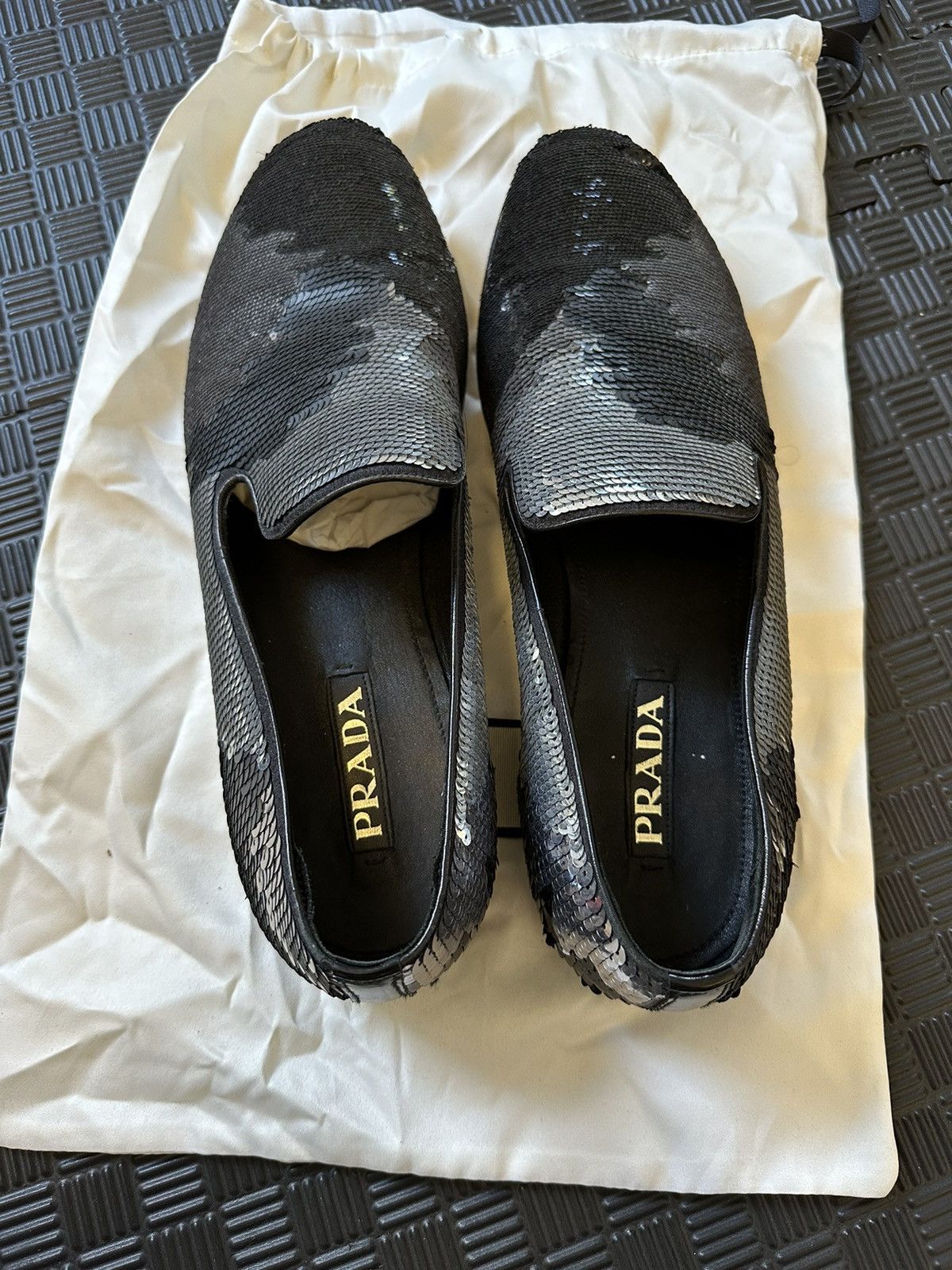 Prada Sequin Prada loafers Size US 9 / EU 42 - 12 Thumbnail