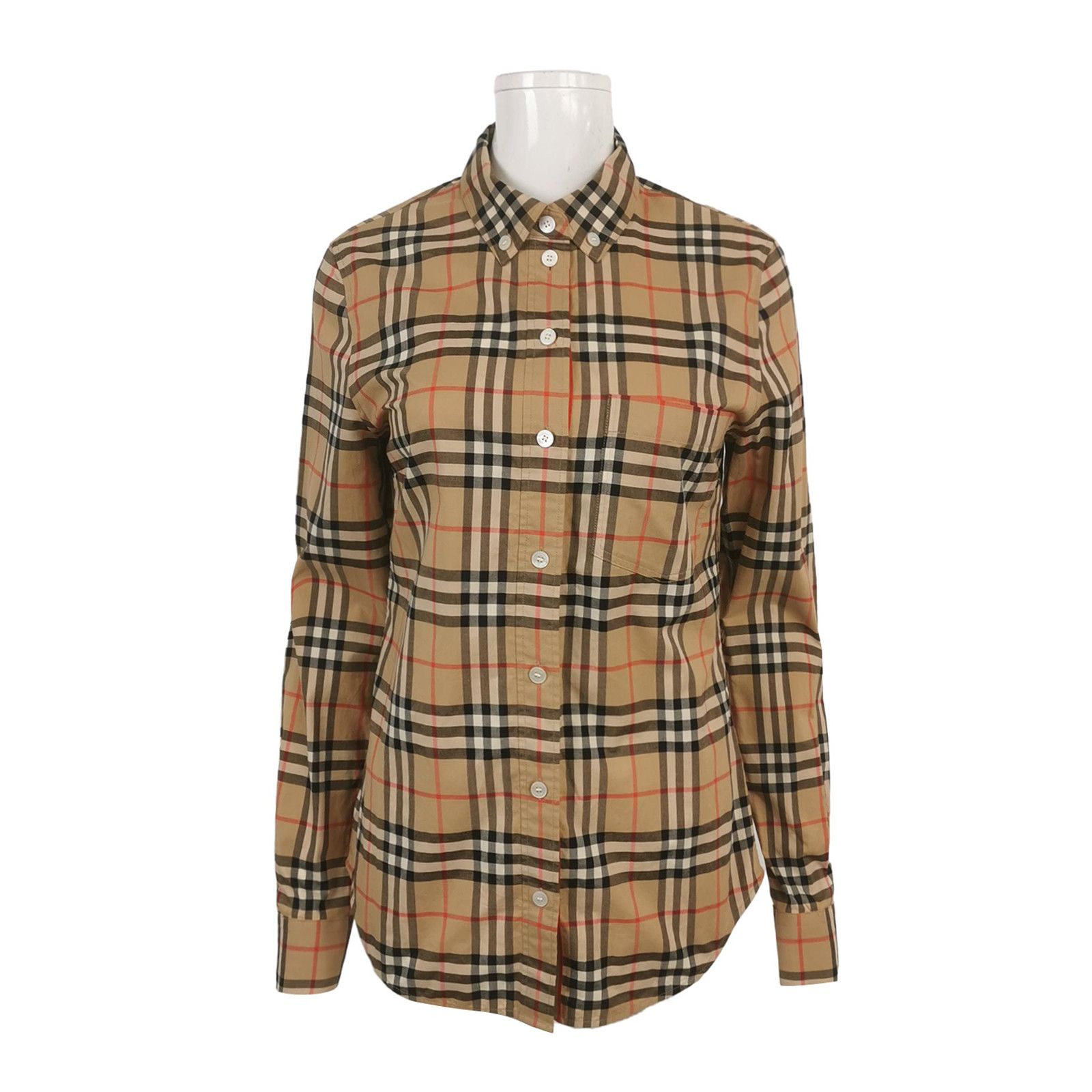 Burberry Burberry Women s Button Ups Size S / US 4 / IT 40 - 1 Thumbnail
