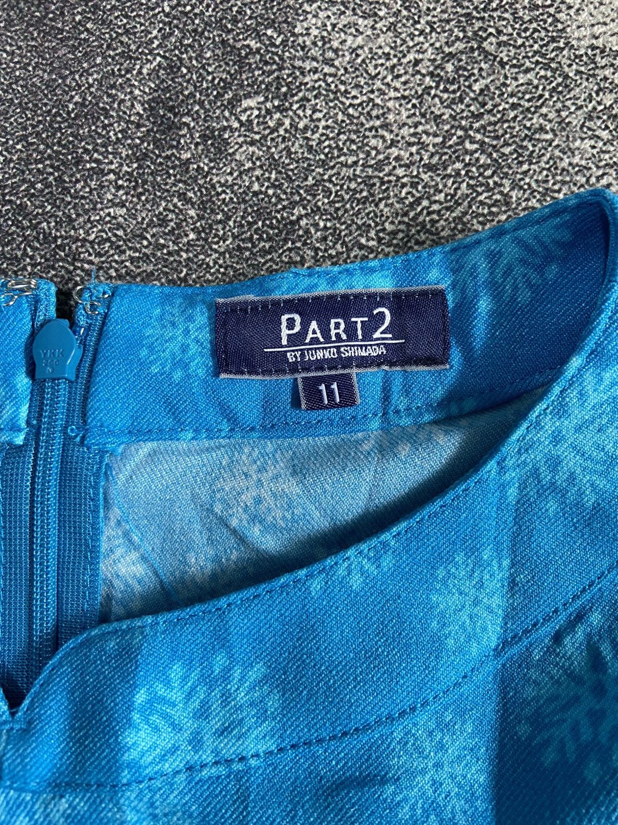 Designer × Japanese Brand × Junko Shimada Part 2 By Junko Shimada V Neck Blue Size US M / EU 48-50 / 2 - 4 Thumbnail