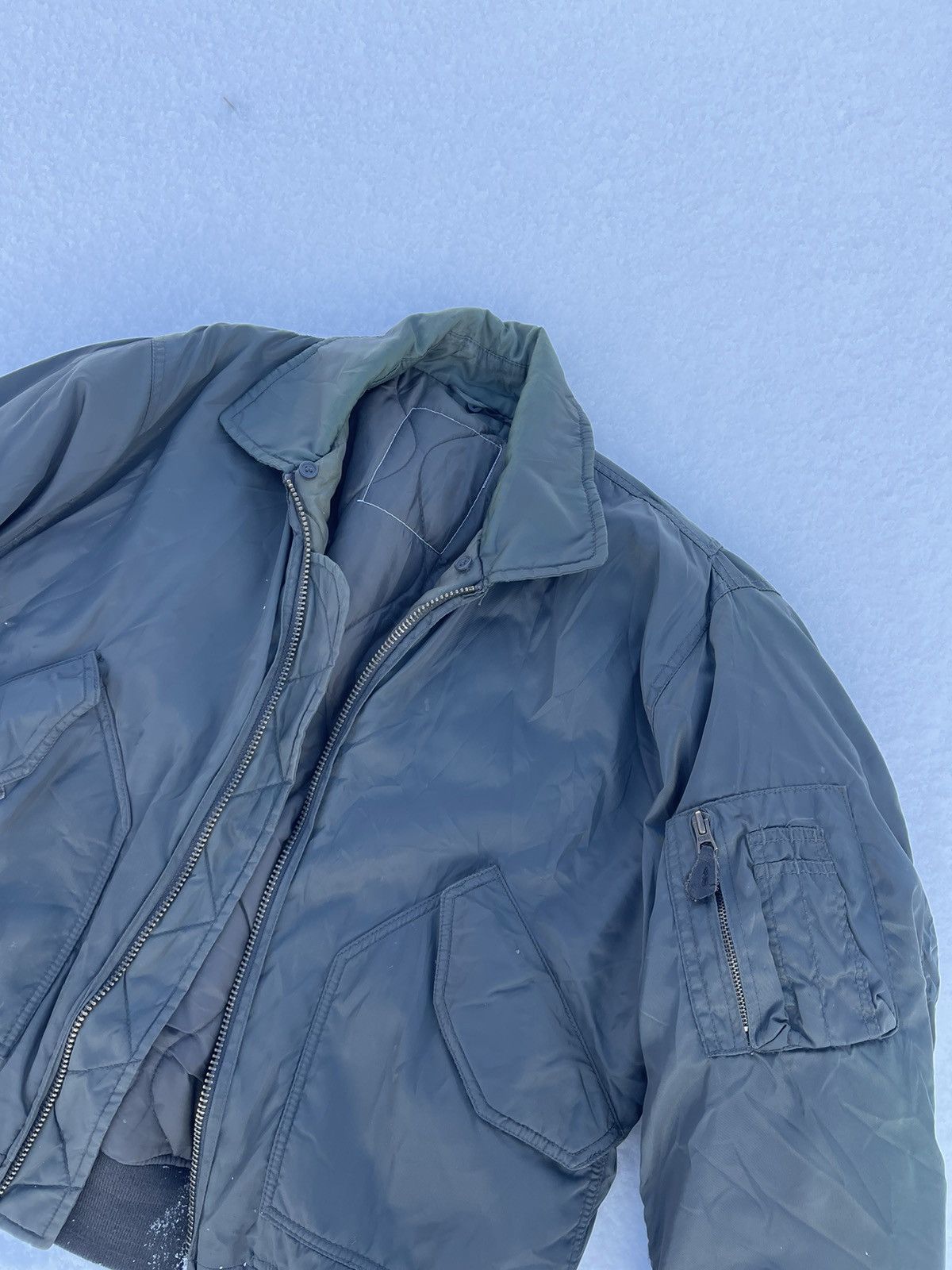 Other 90’s Cobra Vintage Military M2 khaki bomber Jacket aviator Size US M / EU 48-50 / 2 - 6 Thumbnail
