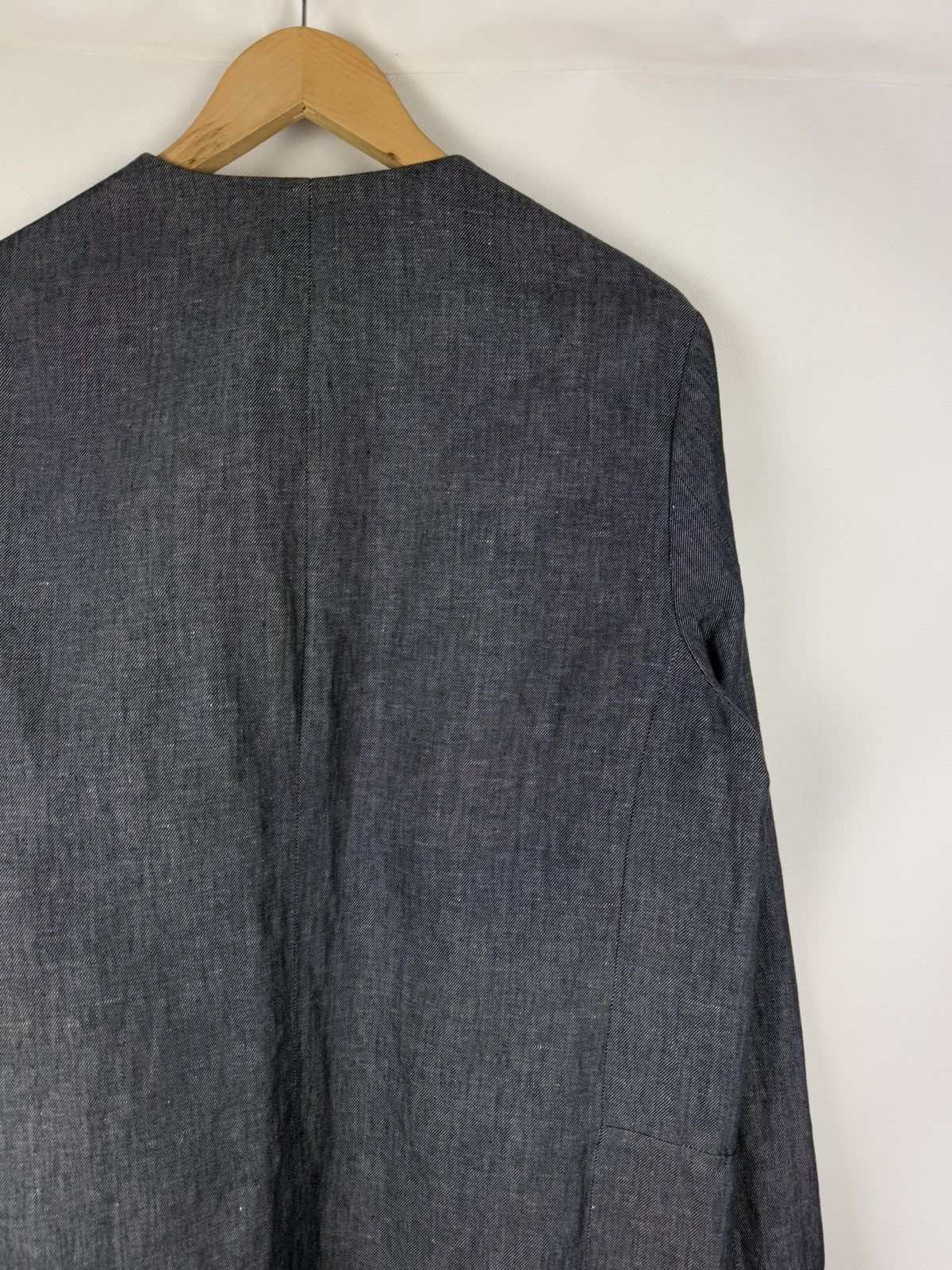 Cos Cos Avant-Garde Lagenlook Cotton / Linen Open Front Jacket Size XL / US 12-14 / IT 48-50 - 18 Thumbnail