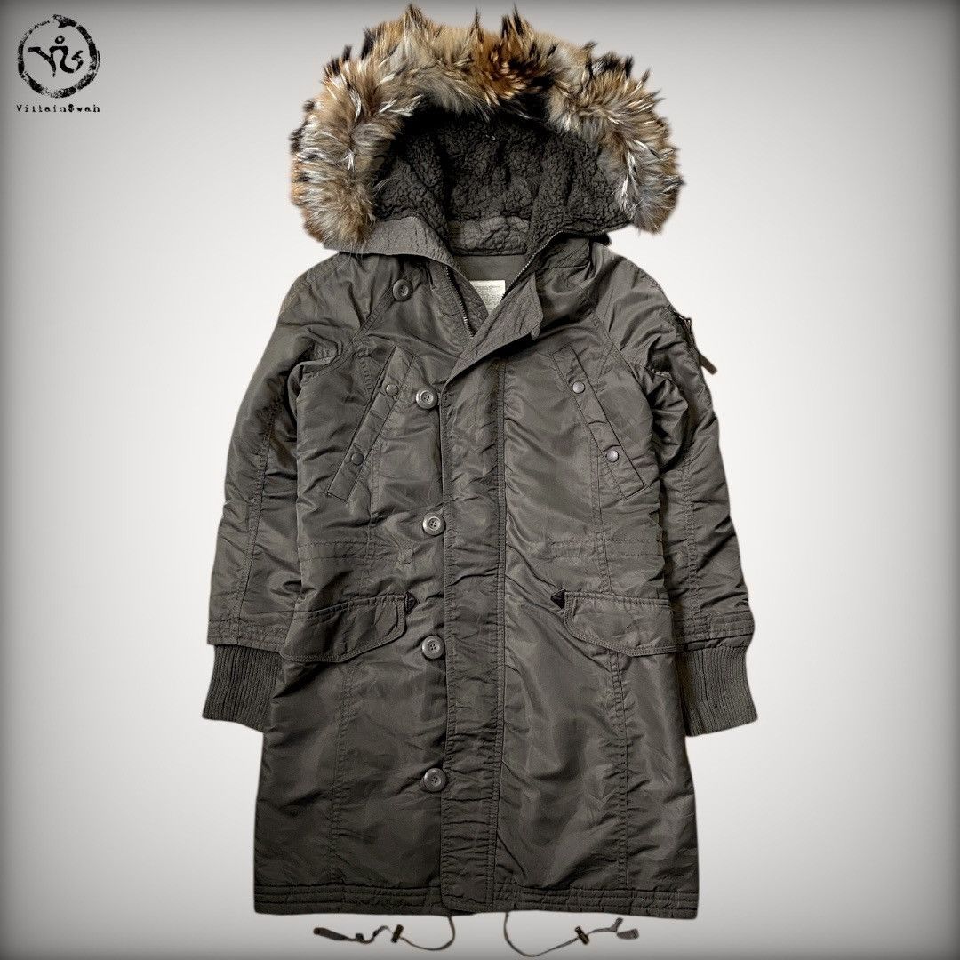 Goa Raccoon Fur Long Jacket