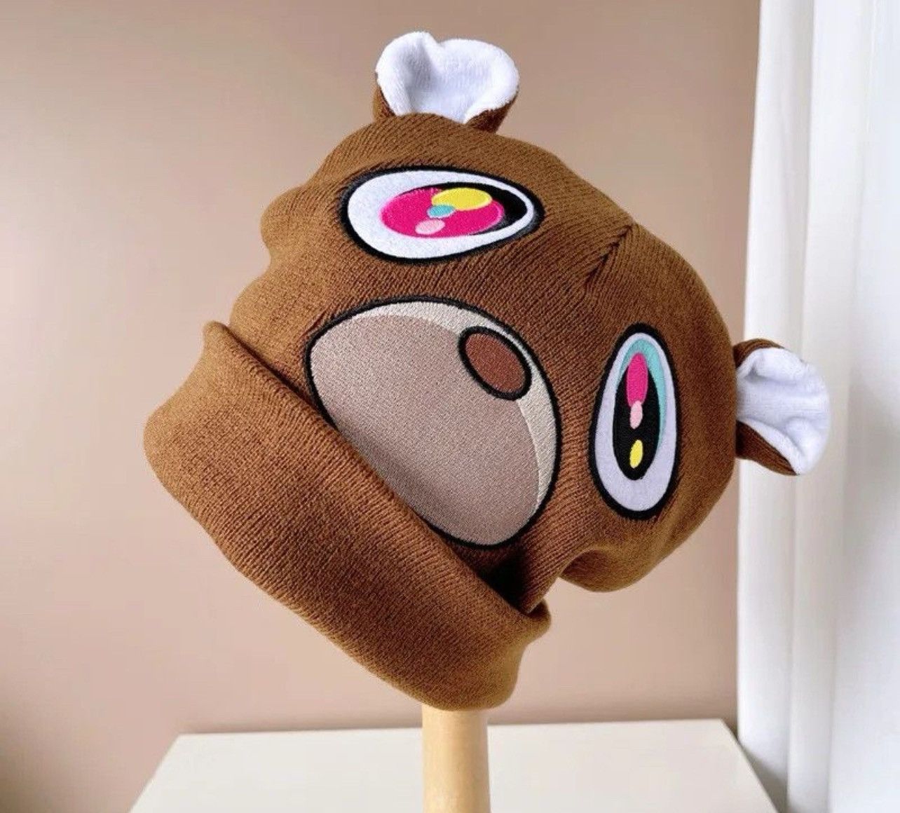 Japanese Brand × Other Cute Bear Beanie Hat Size ONE SIZE - 5 Thumbnail