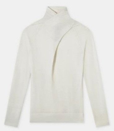 Tom Ford o1loc1c0724 MAK900 Turtleneck Sweater in White Size XS / US 0-2 / IT 36-38 - 1 Preview