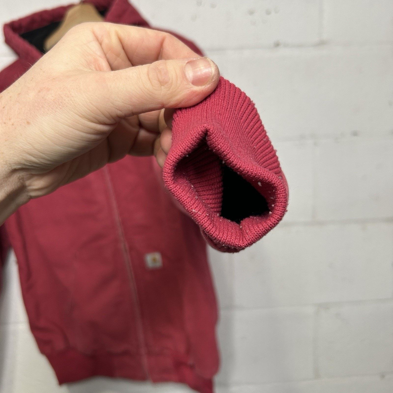 Carhartt Y2K Carhartt Quilted Hooded Jacket “Crabapple Pink” WJ130 Size M / US 6-8 / IT 42-44 - 10 Thumbnail