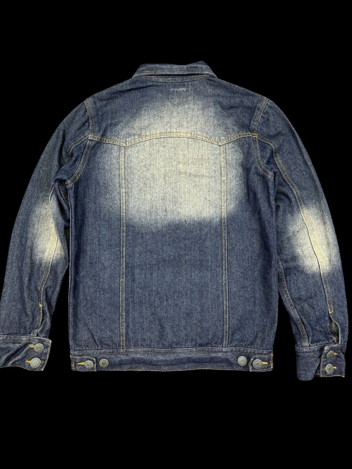 JACKROSE Jackrose Insane Stone Wash Fades Trucker Jacket F819 Size US S / EU 44-46 / 1 - 2 Thumbnail