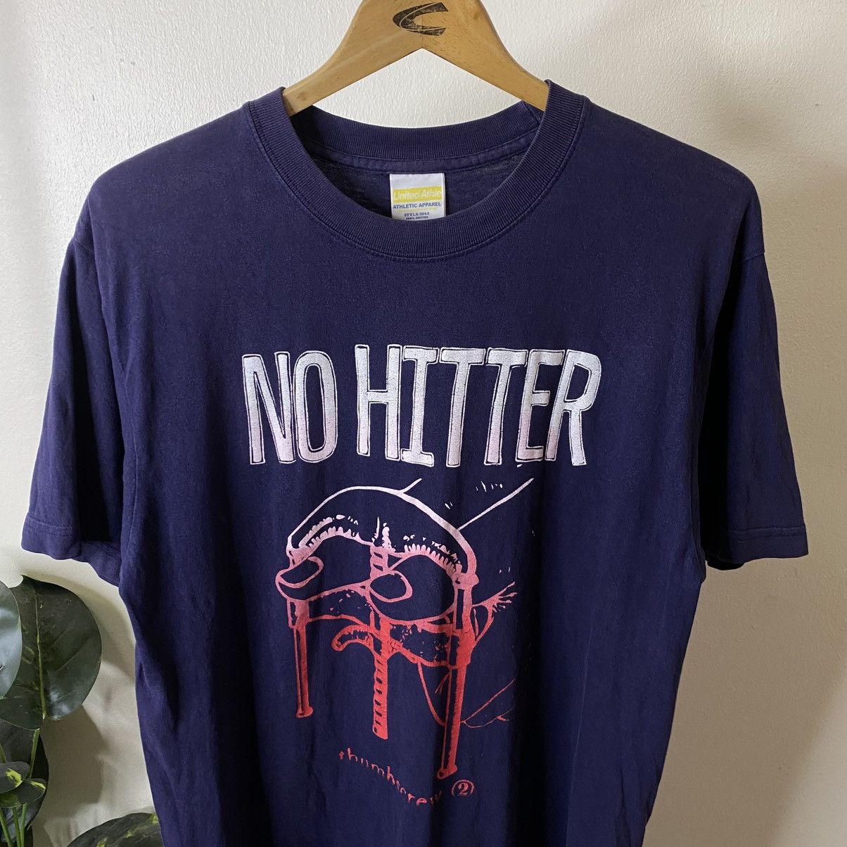 Vintage 2000s No Hitter Japanese Punk Band Its A Fact Records Tshirt Size US M / EU 48-50 / 2 - 2 Thumbnail