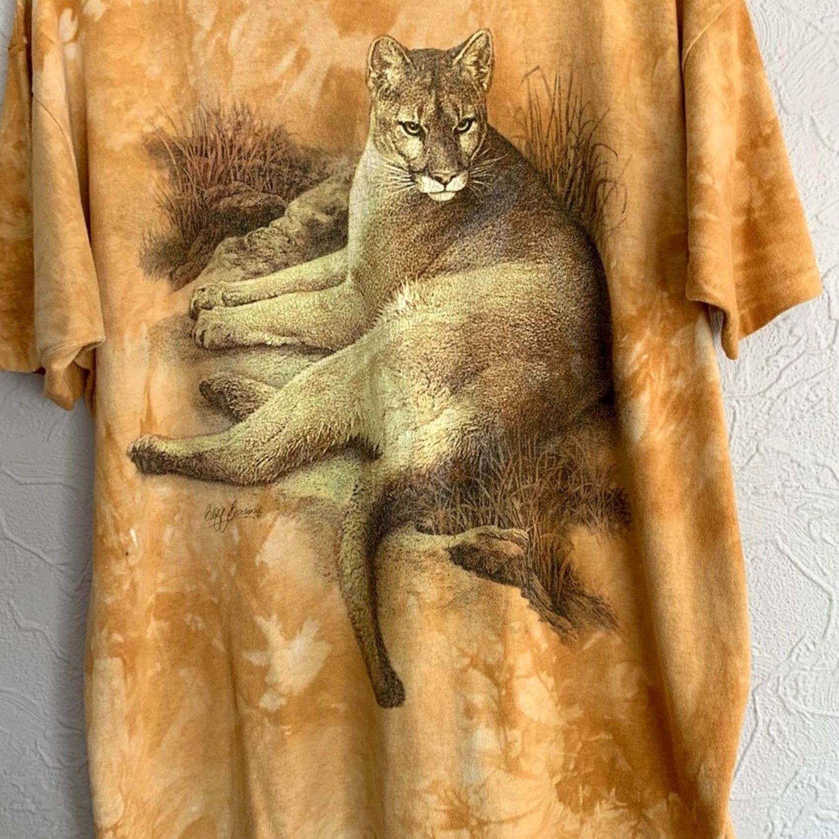 Vintage LION COUNTRY SIZE LARGE TEE SHIRT MENS TYE DYE NATURE Size US L / EU 52-54 / 3 - 2 Thumbnail
