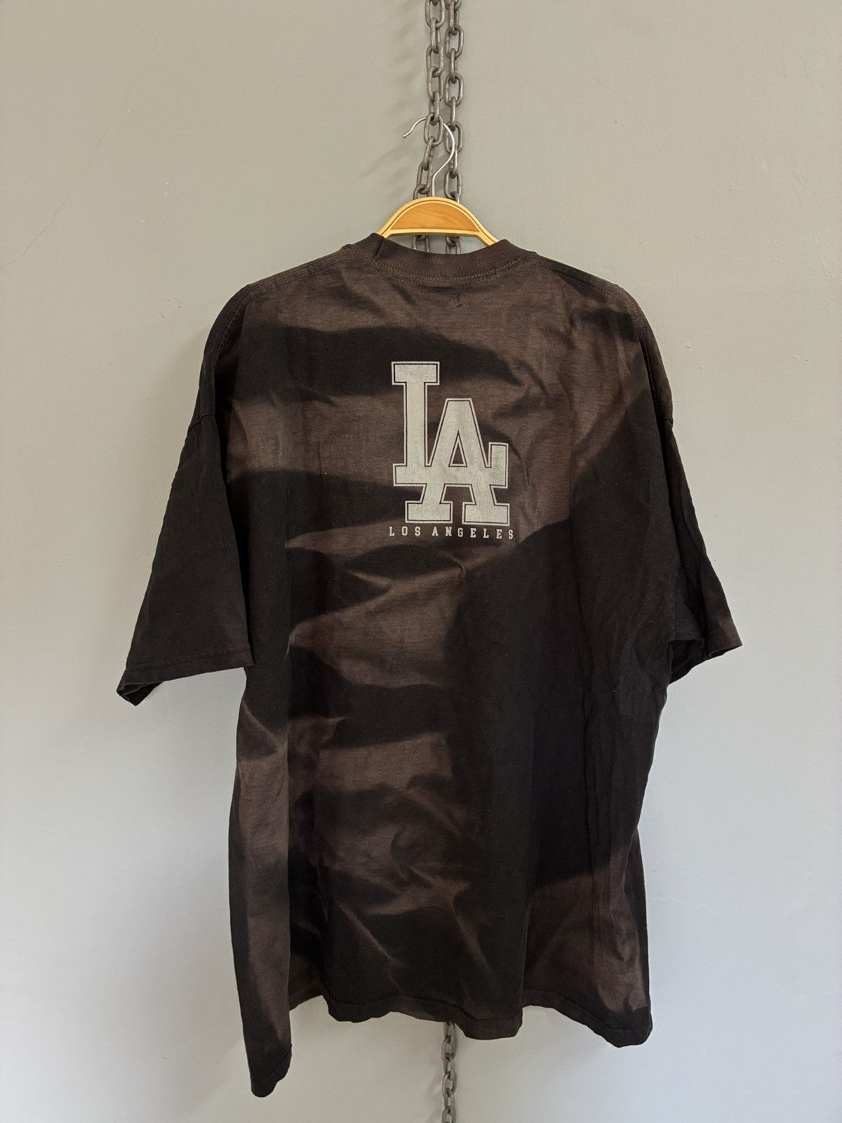 Vintage Vintage Y2K Los Angeles sunfaded t shirt Size US XXL / EU 58 / 5 - 2 Thumbnail