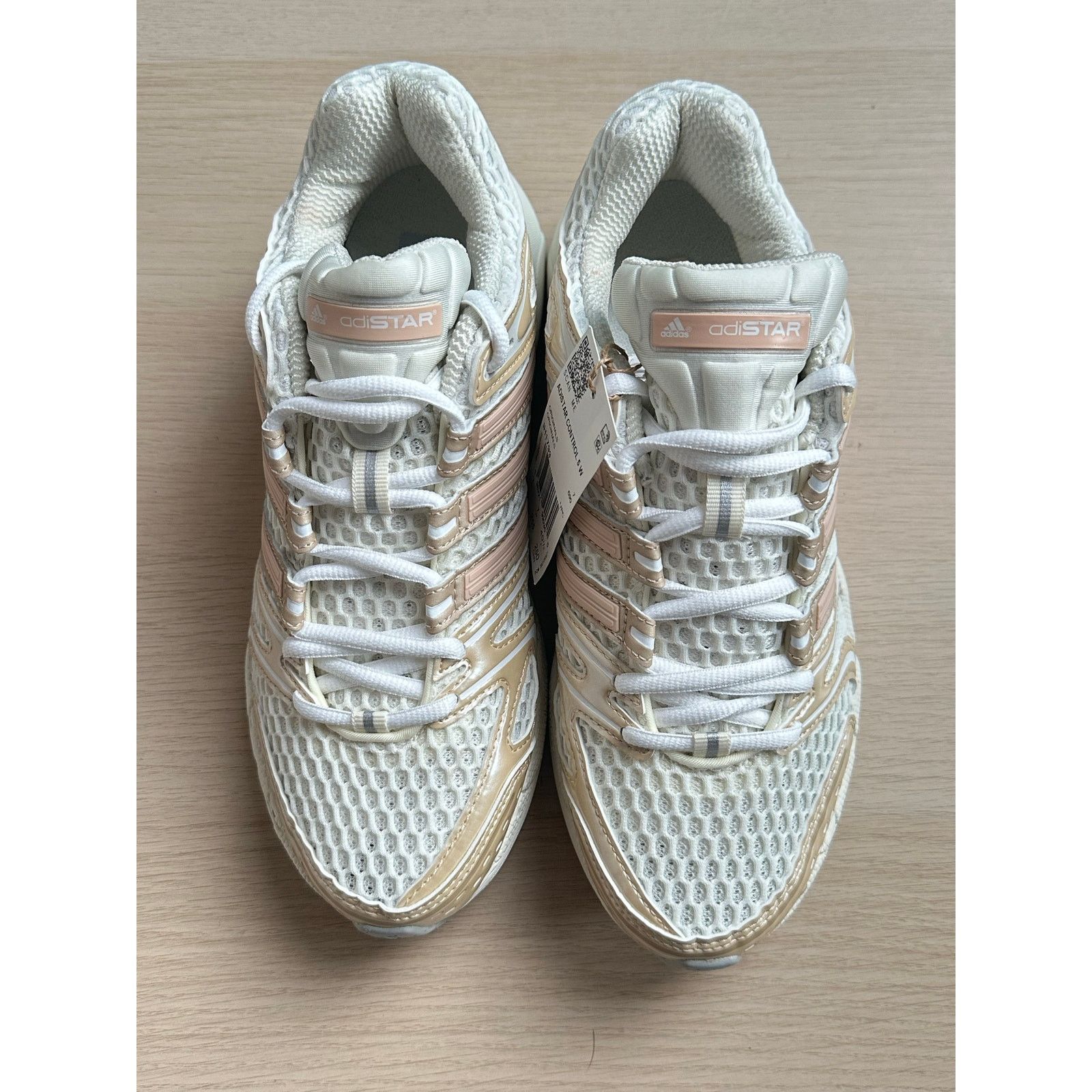 Adidas Adidas Adistar Control 5 White Sneakers Size 8.5W - New Size US 8.5 / IT 38.5 - 4 Thumbnail