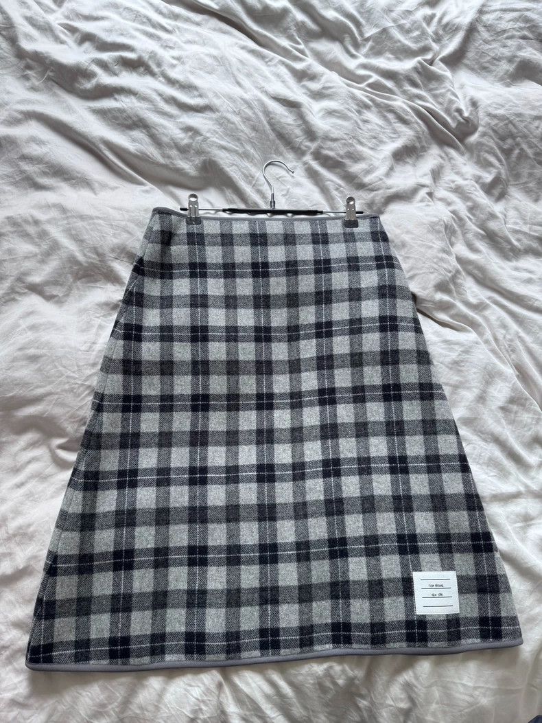 Thom Browne Thom Browne Woolen checkered skirt Size 26" / US 2 / IT 38 - 6 Thumbnail