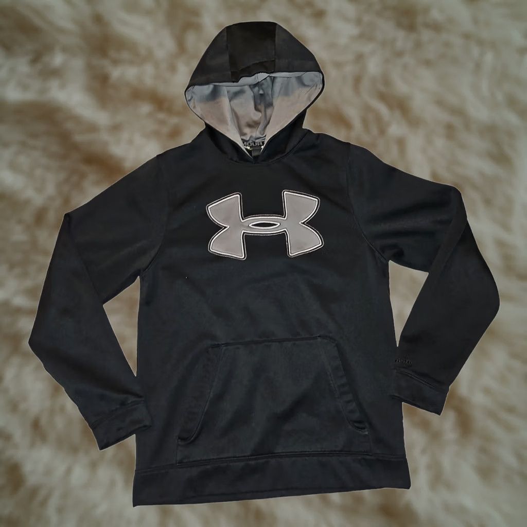 Under Armour Under Armour Storm Hoodie Medium Men's Long Sleeve Black Embroidered Pullover Size US M / EU 48-50 / 2 - 1 Thumbnail