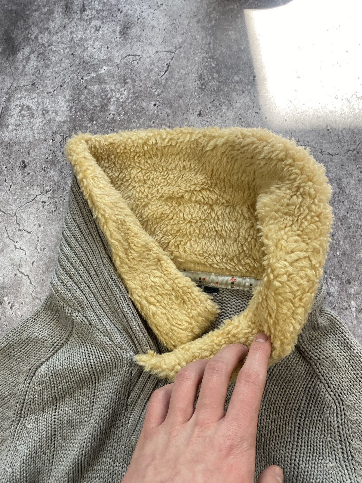If Six Was Nine Bitter-Japanese Fur Knit Hoodie Ifsixwasnine lgb style Size US XL / EU 56 / 4 - 6 Thumbnail