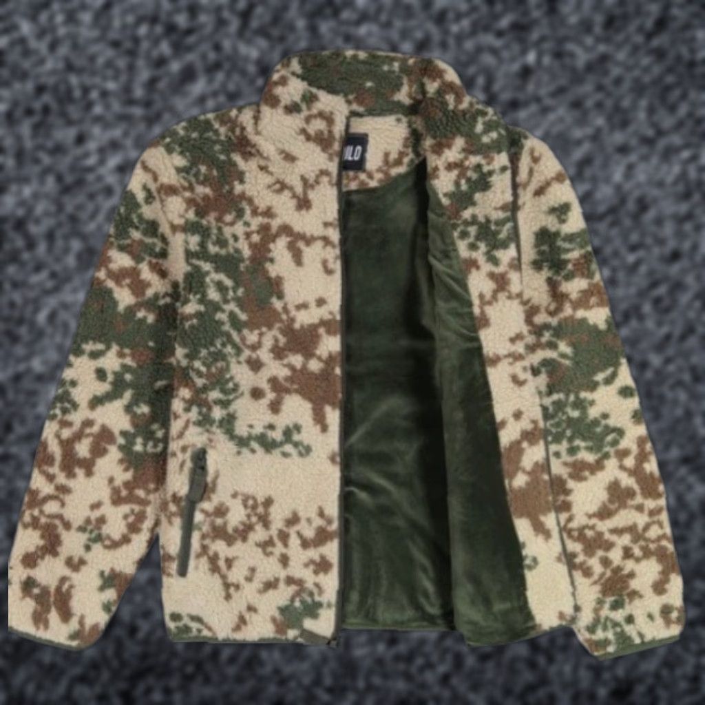 Vintage VINTAGE? New QILO Gen 2 Sherpa In Tropentarn Jacket Full Zip Adult XL? Size US XL / EU 56 / 4 - 1 Thumbnail