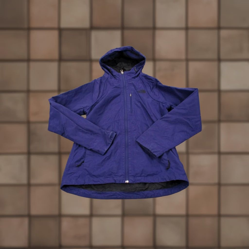 The North Face The North Face Jacket Womens S Purple Hooded Rain Coat Camping Outdoors Full Zip Pockets Insulated Basic Jacket Womens Size S / US 4 / IT 40 - 1 Thumbnail