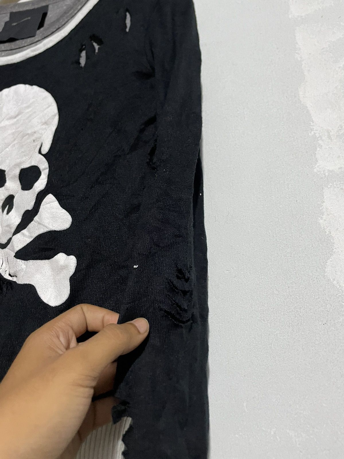 If Six Was Nine Skull Distressed Knit Punk Lgb Ifsixwasnine Style Size US S / EU 44-46 / 1 - 10 Thumbnail