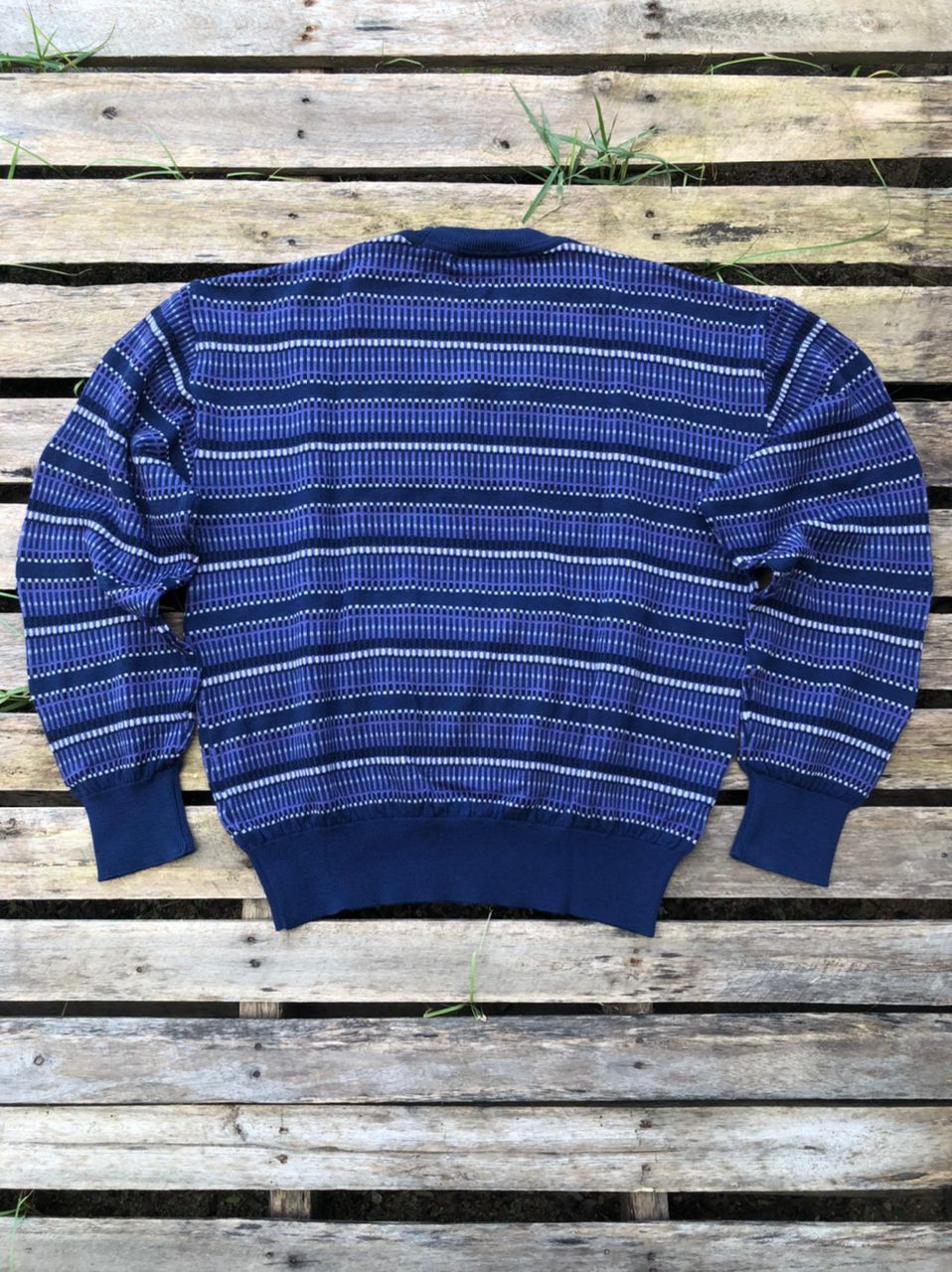 Vintage × Yves Saint Laurent Vintage YSL Yves Saint Laurent Stripes Knitwear Size US S / EU 44-46 / 1 - 2 Thumbnail