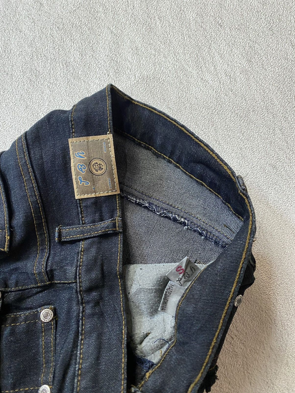 If Six Was Nine × Japanese Brand × Le Grande Bleu (L.G.B.) Japanes Y&L Flared Jeans Size US 27 - 5 Thumbnail