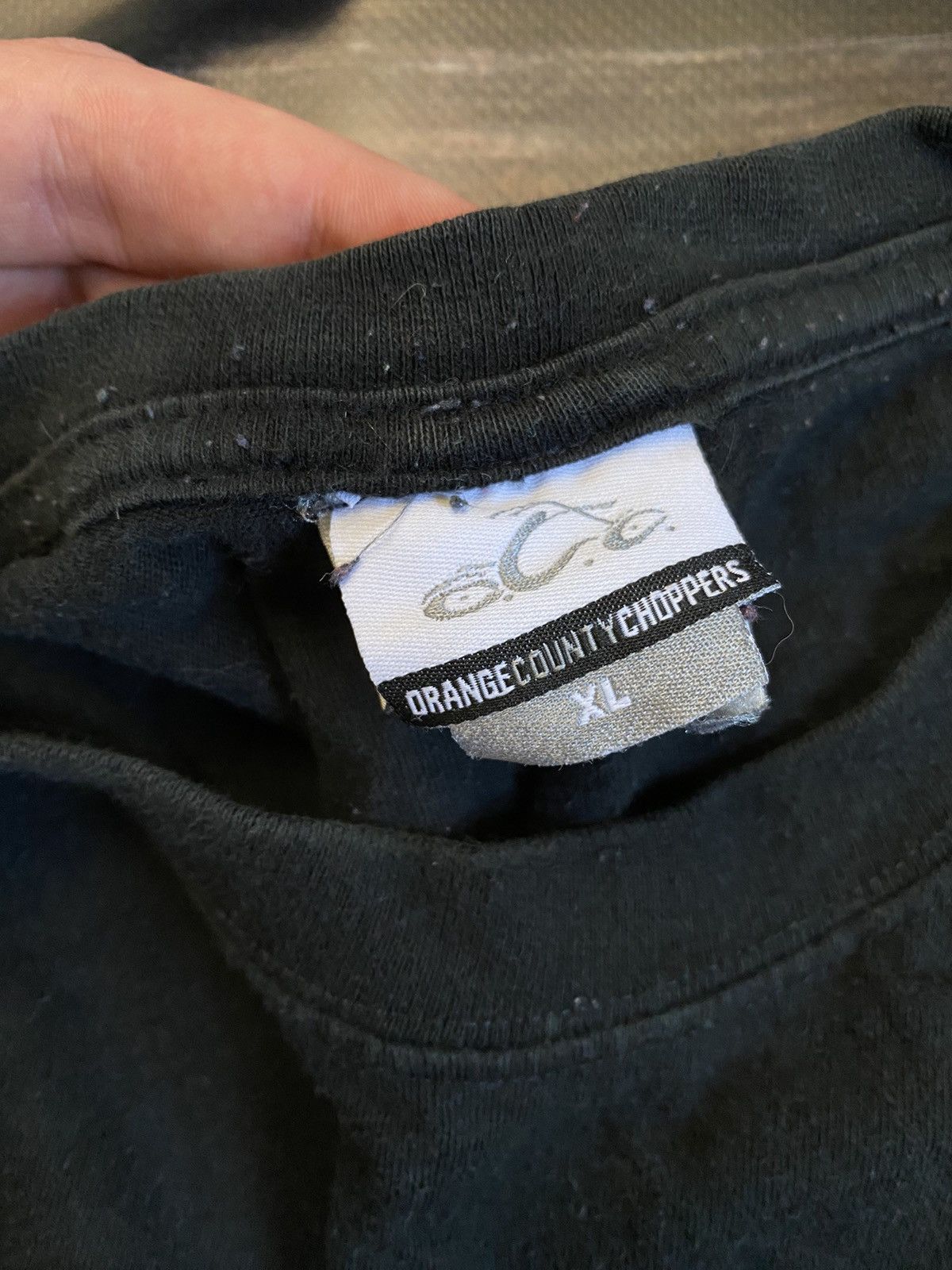 Vintage × West Coast Choppers 2000 ORANGE COUNTRY CHOPPERS Size US L / EU 52-54 / 3 - 4 Thumbnail
