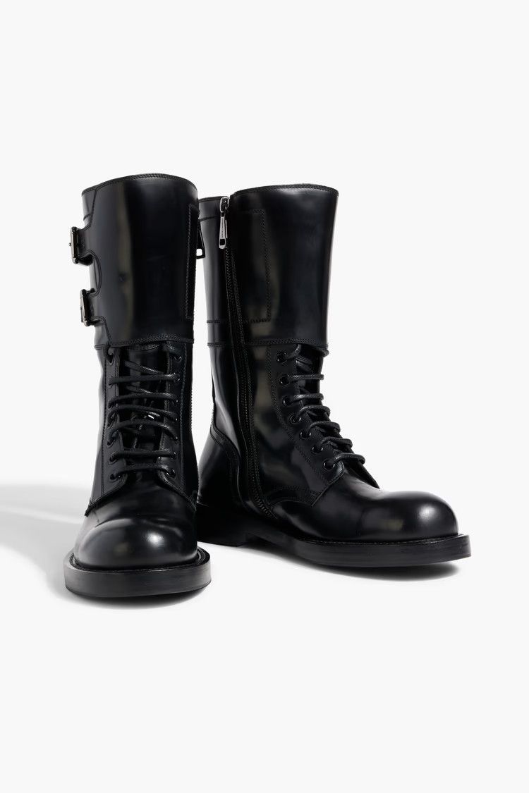 Dolce & Gabbana o1y0825 Ankle Boots in Black Size US 10.5 / IT 40.5 - 4 Thumbnail