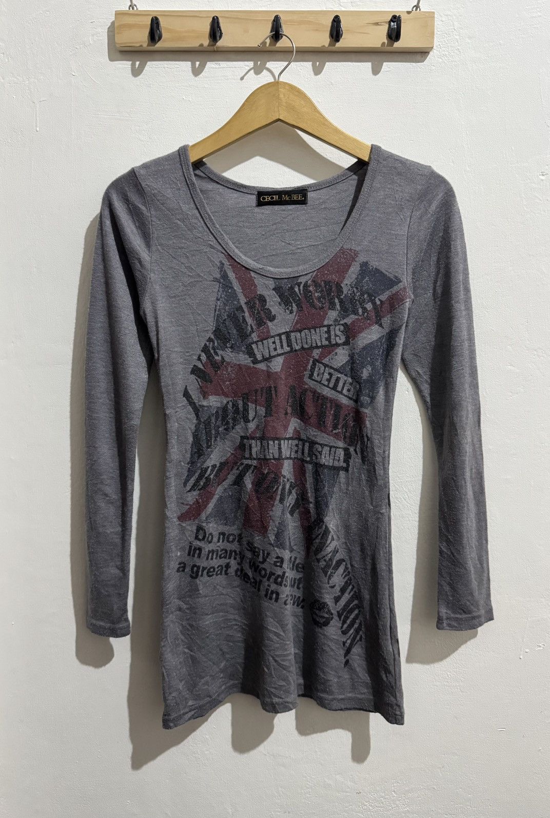 Hysteric Glamour Y2k Cecil McBee flag ifsixwasnine slim longsleeve Size M / US 6-8 / IT 42-44 - 1 Thumbnail