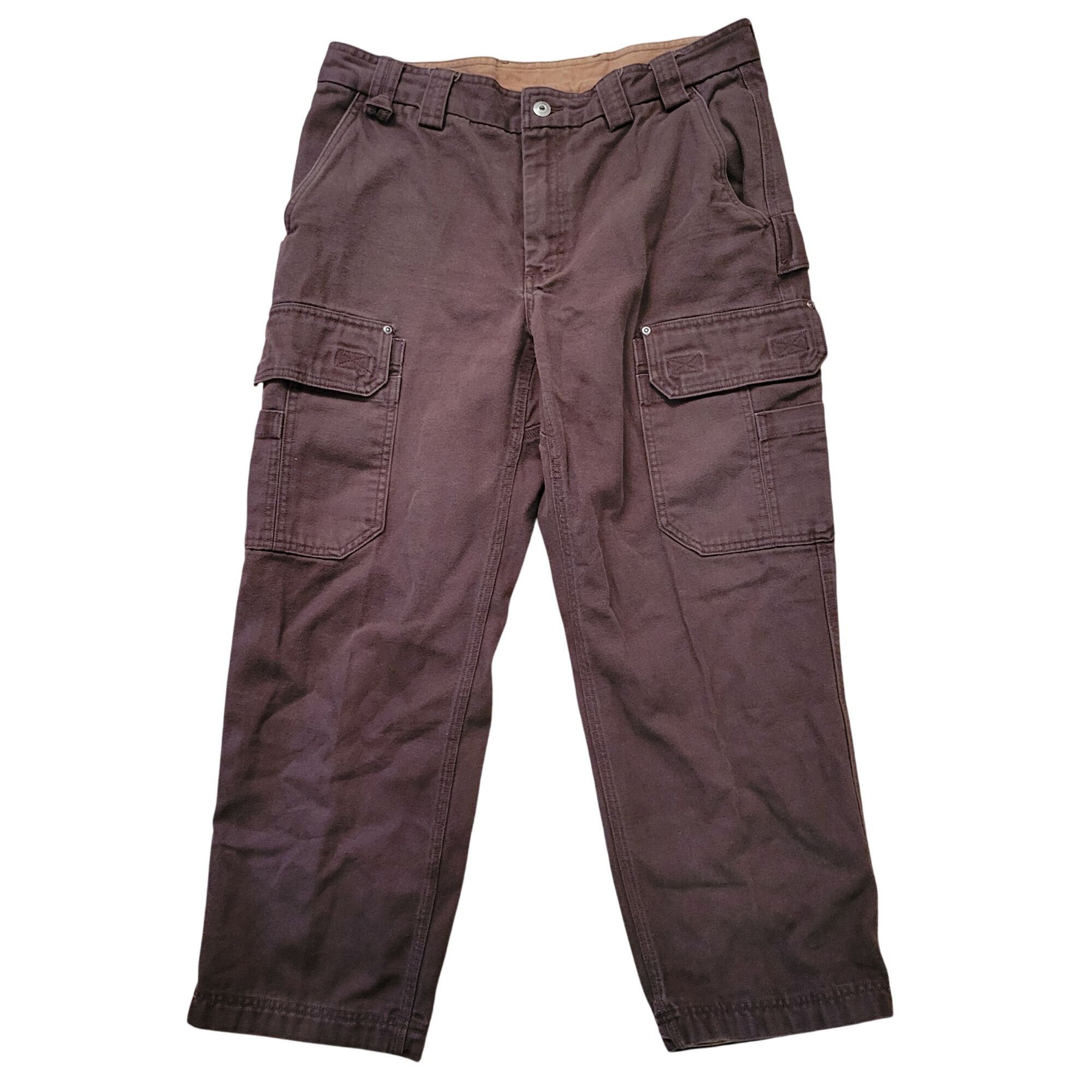 Duluth Trading Company Duluth Trading Brown Cargo Pants 36x28 Canvas Cotton Heavy D Size US 36 / EU 52 - 1 Thumbnail