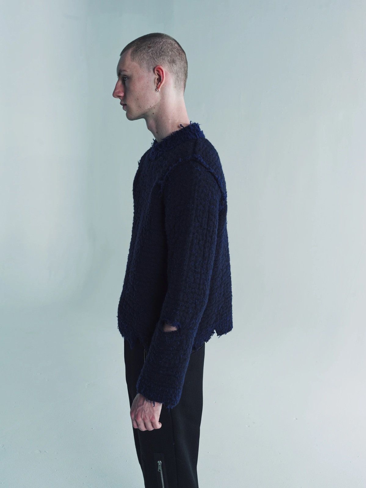 Namacheko Namacheko Navy Wool Elmet Crewneck Sweater Size US S / EU 44-46 / 1 - 10 Thumbnail