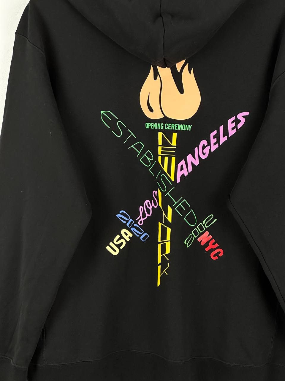 Opening Ceremony Opening Ceremony Logo Oversized Zip Hoodie Black Size US L / EU 52-54 / 3 - 10 Thumbnail