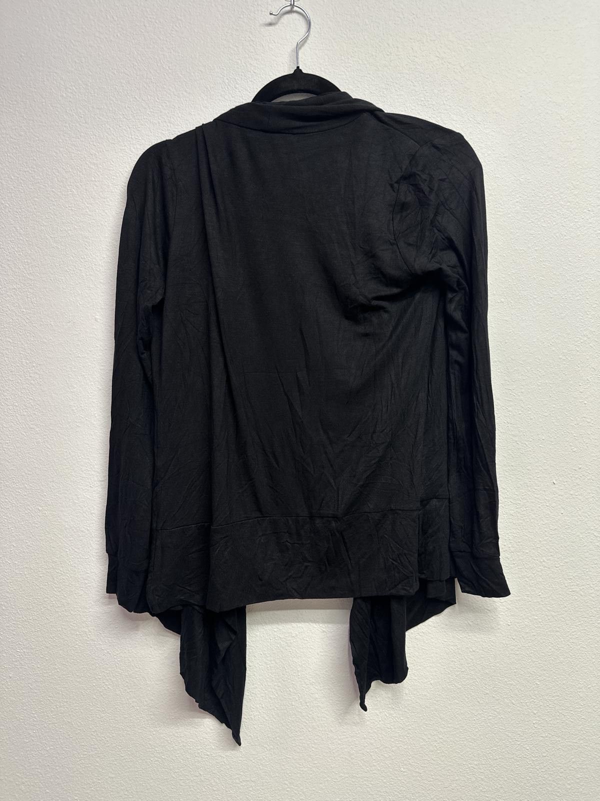 Other Black Women's Lightweight Open Front Cardigan Size M / US 6-8 / IT 42-44 - 2 Thumbnail