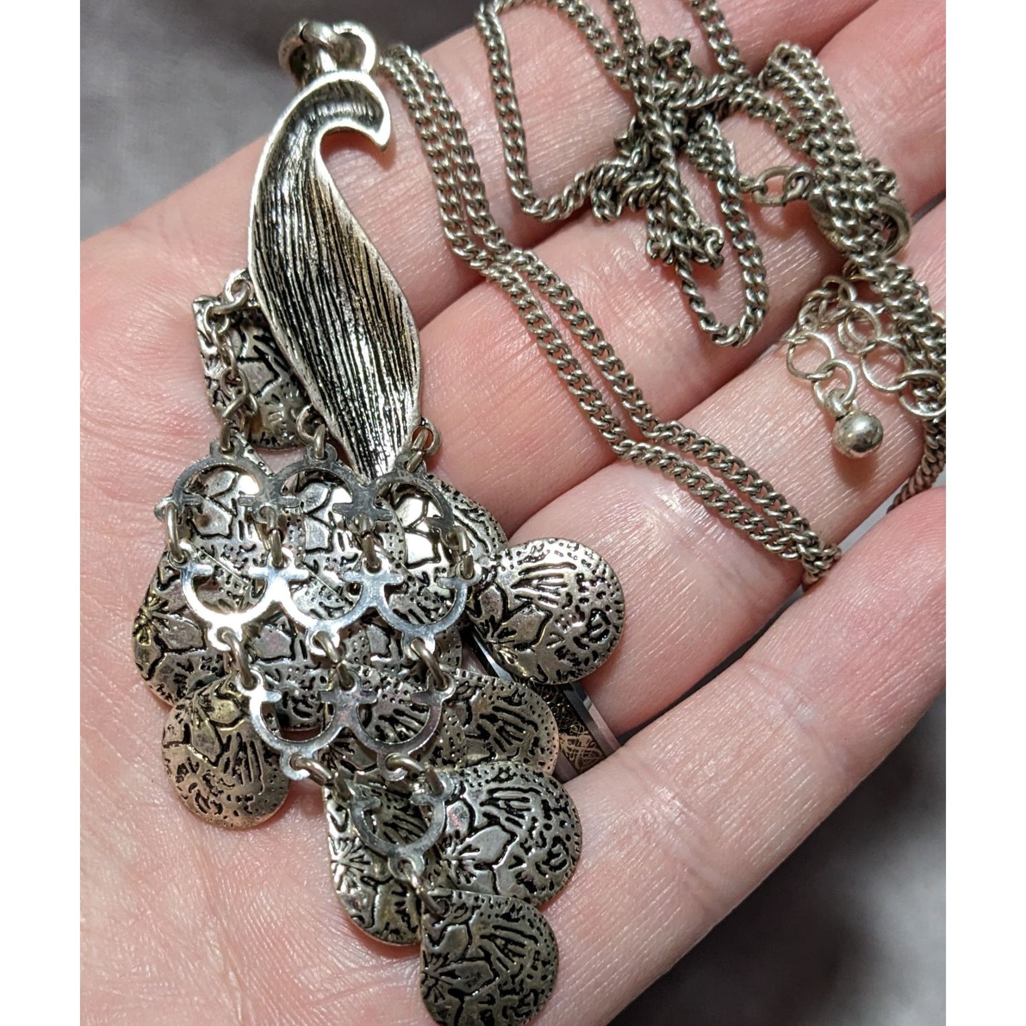 Other Blue Bohemian Peacock Necklace Size ONE SIZE - 7 Thumbnail