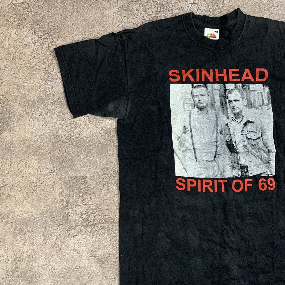 Vintage Vintage Y2K Skinhead Spirit of 69 Graphic Tee Punk Slim M Size US M / EU 48-50 / 2 - 6 Thumbnail