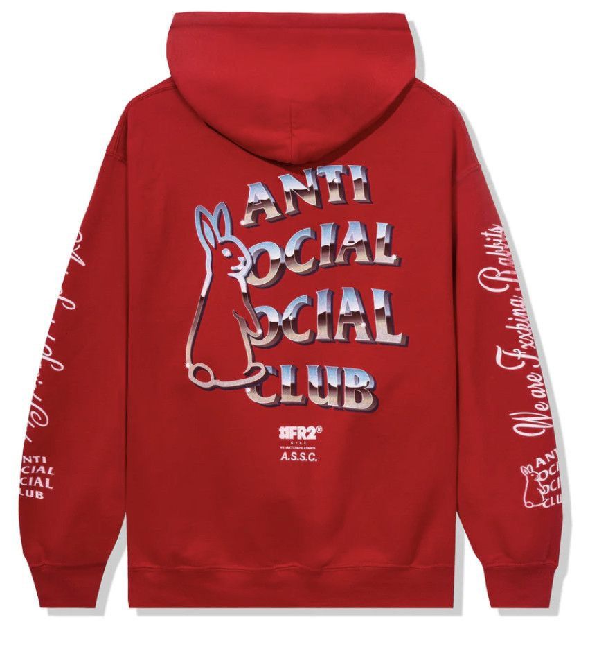 Size Medium-Anti Social Social Club FR2 x ASSC Hoodie