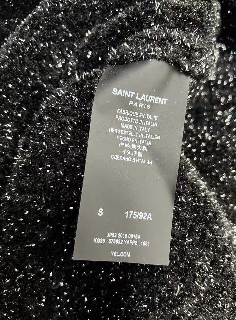 Saint Laurent Paris Genuine Saint Laurent SLP black silver starry sky sweater Size US S / EU 44-46 / 1 - 5 Thumbnail