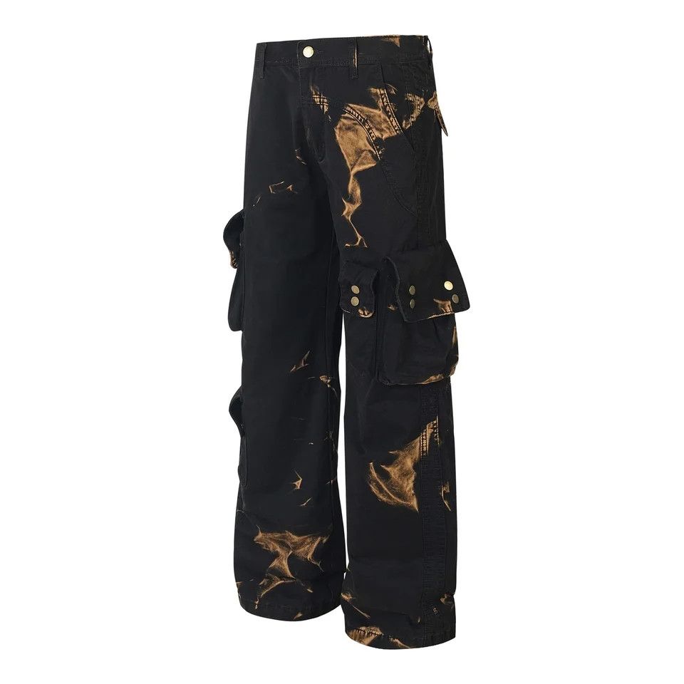 Japanese Brand × Jean × Vintage Unique Vintage Camouflage Cargo Size 29" - 4 Thumbnail