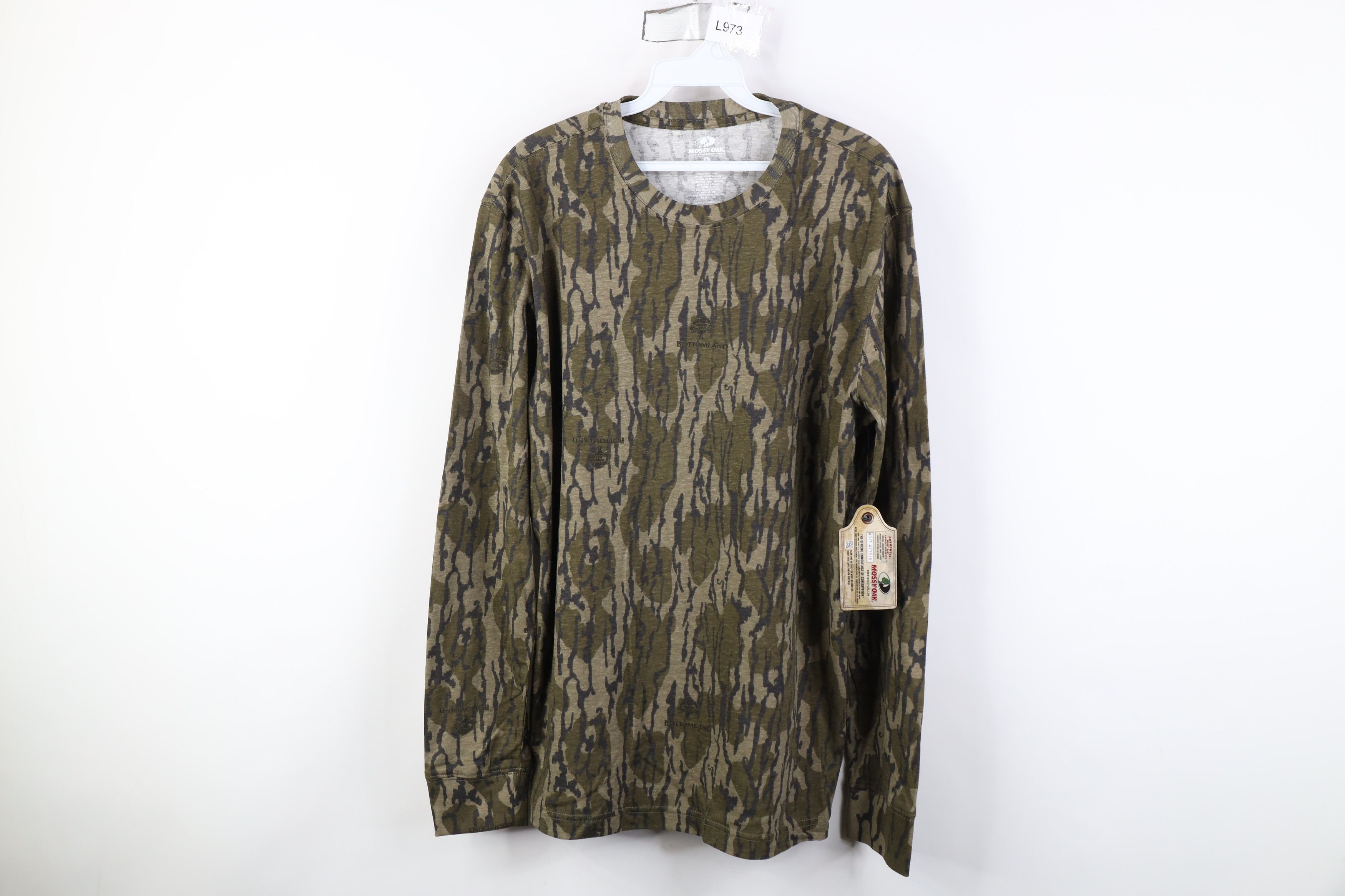 Vintage Deadstock Vintage Y2K Streetwear Mossy Long Sleeve T-Shirt Size US L / EU 52-54 / 3 - 1 Thumbnail