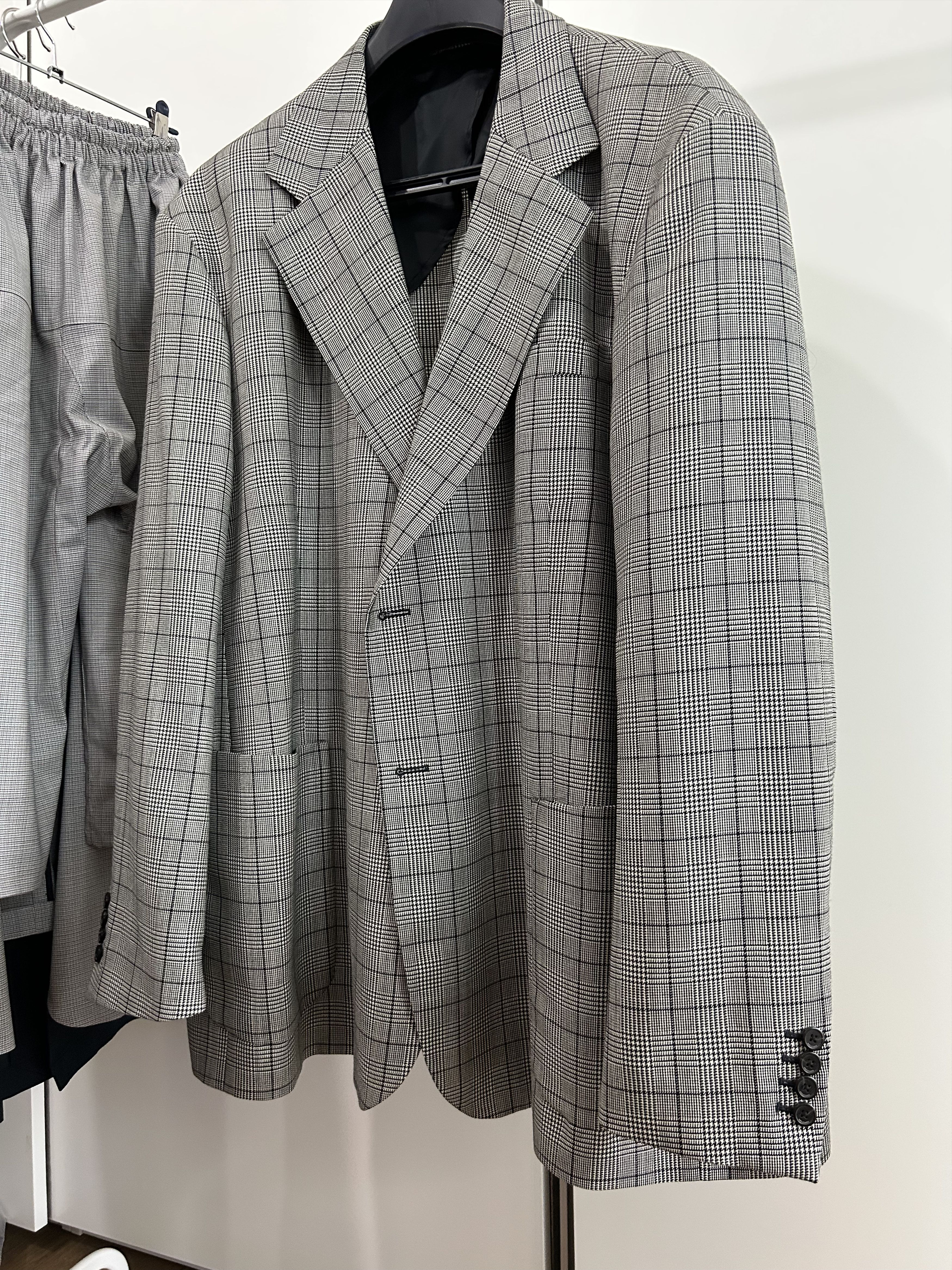Raf Simons RAF SIMONS Houndstooth Oversized Blazer (18SS) Size US M / EU 48-50 / 2 - 4 Thumbnail