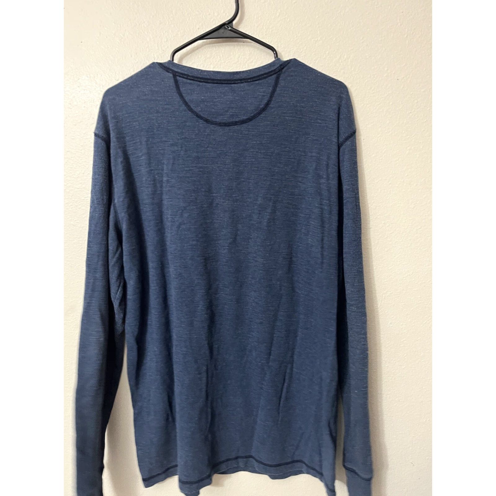 Gap GAP Men XL Long Sleeve Crew Neck Pullover Henley Sweatshirt Blue Brand Gap XL Men Long Sleeve Crew Neck Pullover Sweatshirt Blue Size US XL / EU 56 / 4 - 3 Thumbnail