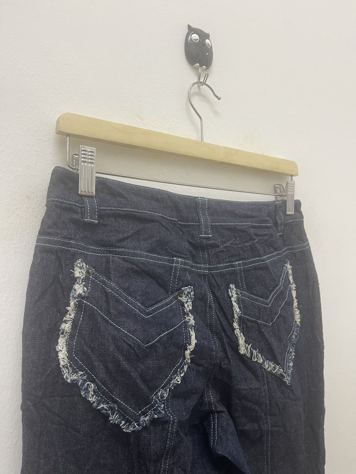 Louis Feraud Rare Vintage LF By LOUIS FERAUD Flare Designer Denim Size 27" / US 4 / IT 40 - 18 Thumbnail