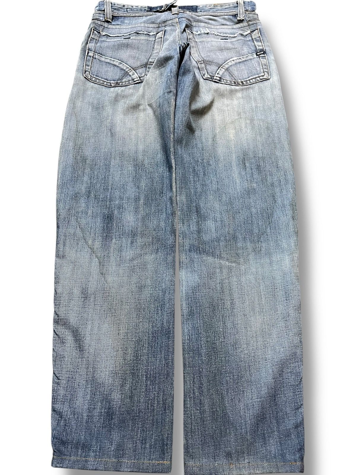 GAS Vintage GAS Slimfit Mudwash Distressed Denim Size US 30 / EU 46 - 5 Thumbnail