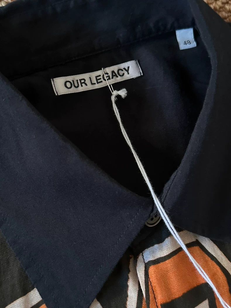 Our Legacy Our Legacy size48 Retro patchwork shirt Size US M / EU 48-50 / 2 - 2 Thumbnail